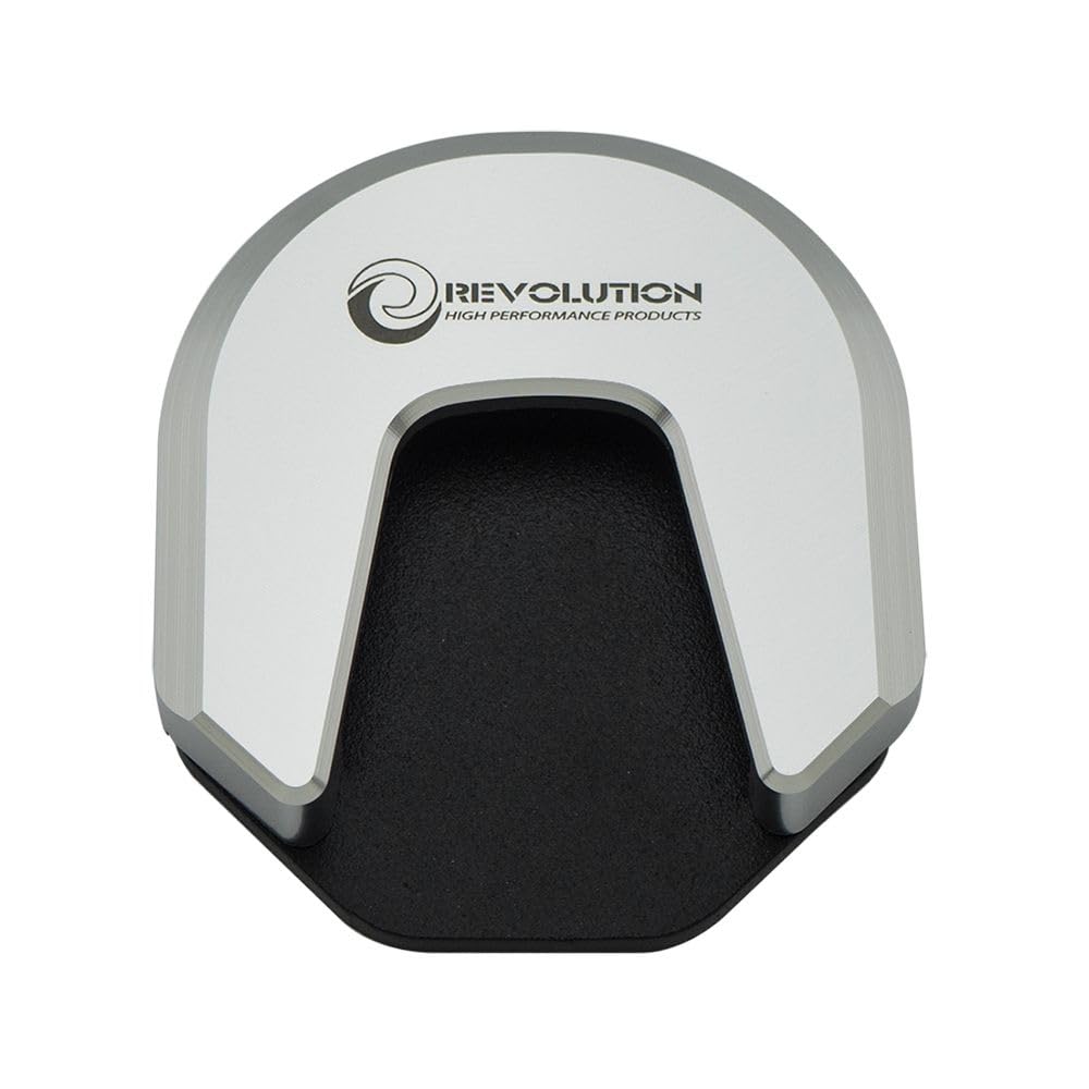 

REVOLUTION Side Stand Support for Honda Super Cub C125 JA48 JA58 (Silver)
