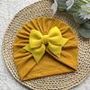 New Baby Hat, Baby Cute and Comfortable Bow Pullover Hat, Thin Breathable Baby Fetal Hat