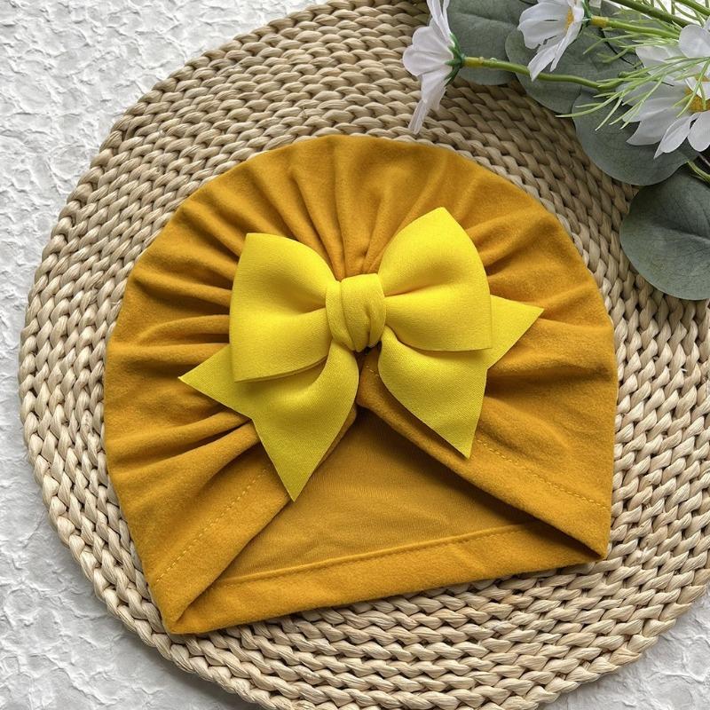 New Baby Hat, Baby Cute and Comfortable Bow Pullover Hat, Thin Breathable Baby Fetal Hat