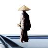 Figures Bonsai Sculpture Resin Character Statue Landscape Bonsai Knight-Errant Miniature Sculpture For Cars Aquarium Offices