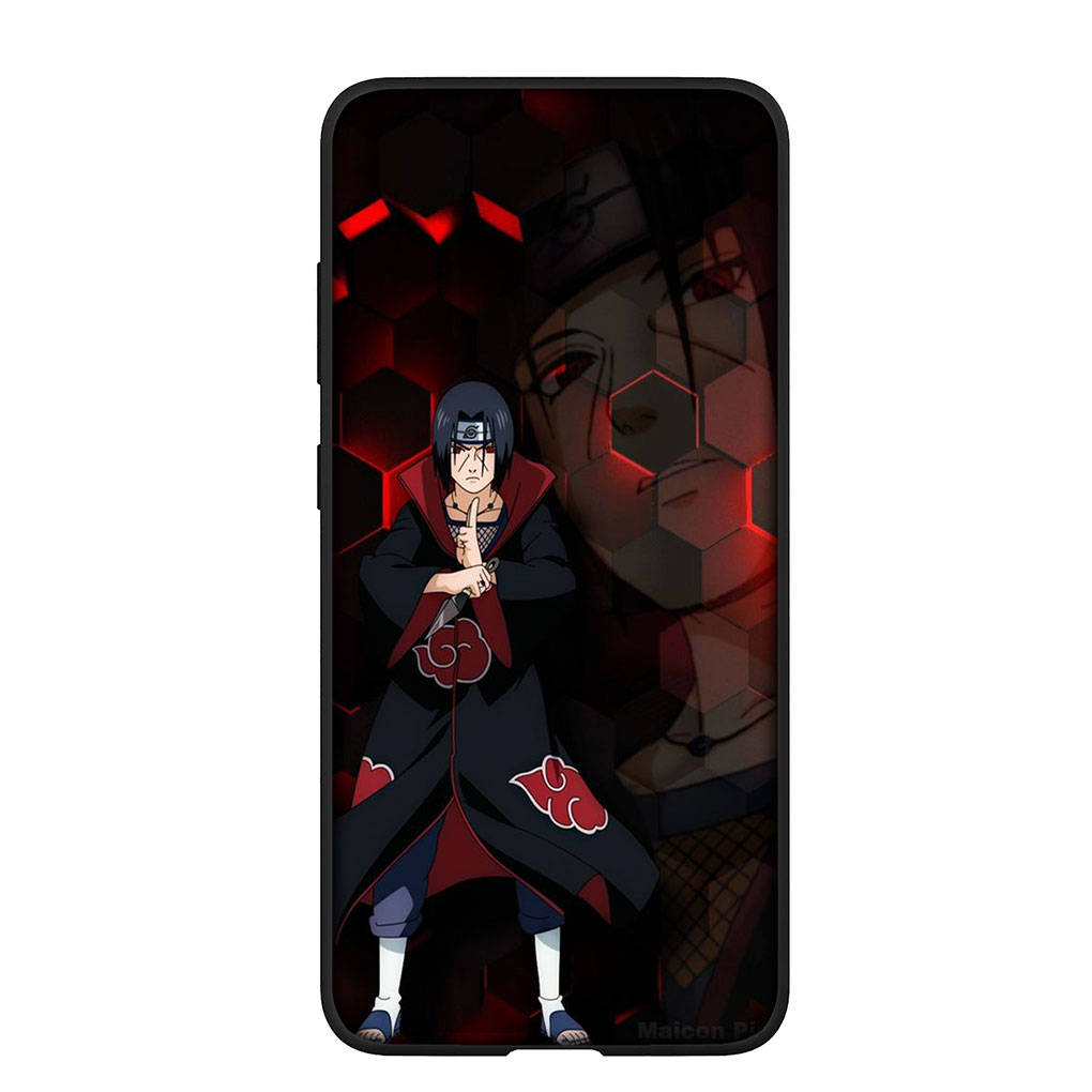 Case for Samsung Galaxy S25 S24 S23 iPhone 16 15 Xiaomi Redmi Note 14 13 12 16E X 11 Pro Max XR OPPO Moto Huawei Akatsuki Poster Itachi Naruto Sasuke