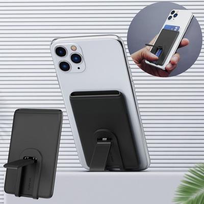 Silikon Handy Kartenhalter Rückständer Ausweis Bankkarte Aufkleber Stabiler Handyhalter Handy
