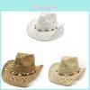 Summer Straw Hat With Wide Brim Style Sun Protection For Women