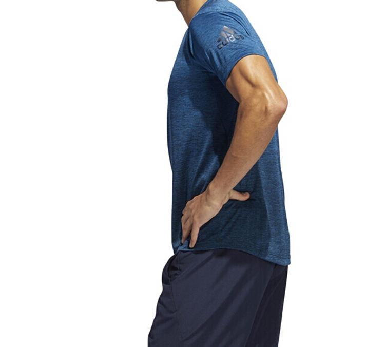 adidas Pánské tričko Indigo Černá DZ8496