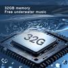 IPX8 Waterproof Swimming Headphones 32GB Wireless Bone Conduction Earphone Bluetooth 5.4 Headset For Diving Sports Cycling