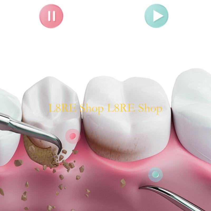 L8RE Advanced Orals Irrigator Health Solution Electric Water Flossing System Suitable for Complete Mouth Cleansing Massaging