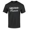 Girlfriend To Fiancee T-shirt Fiance Shirts
