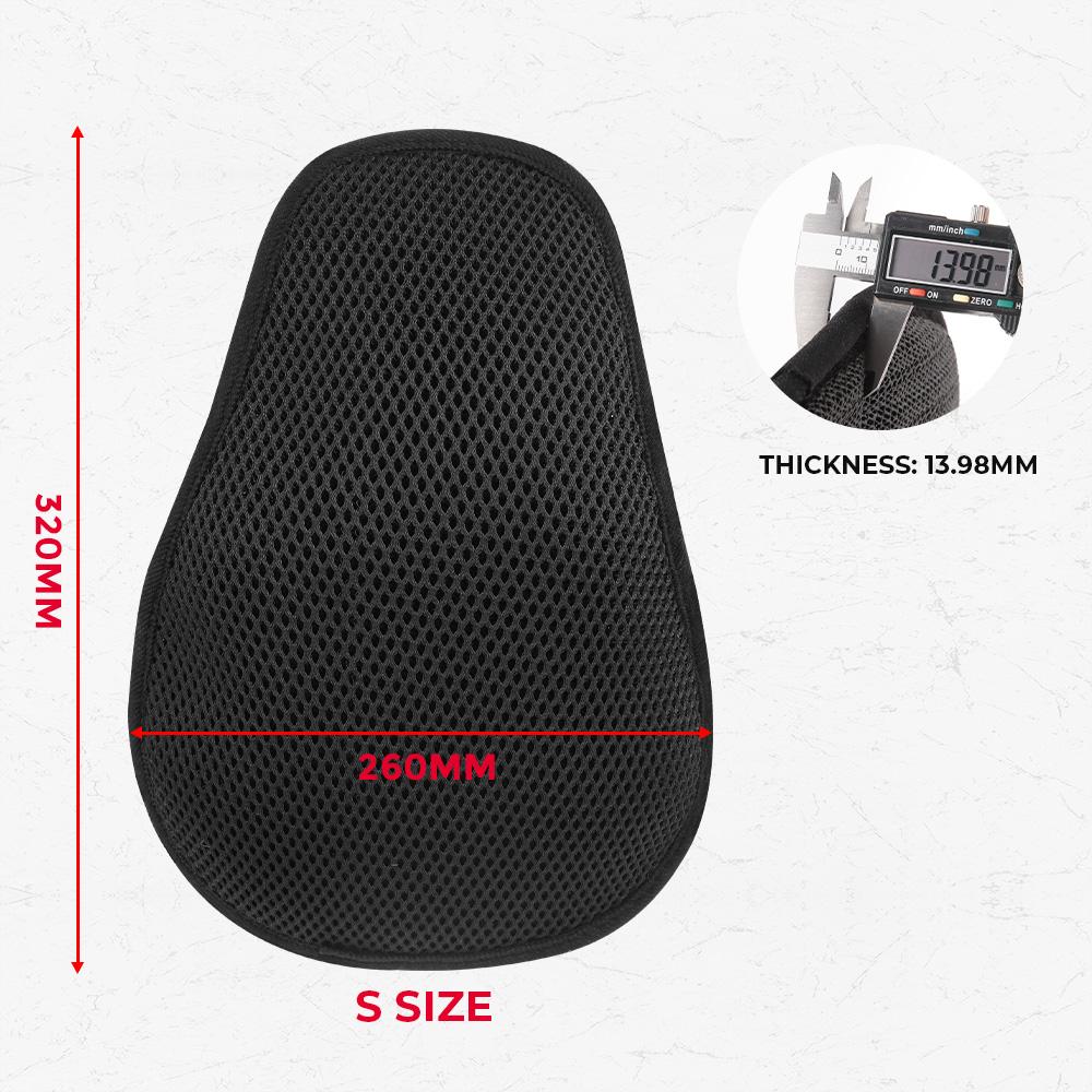 

KEMiMOTO подушка для сиденья мотоцикла 3D амортизирующий чехол на сиденье теплоизоляция для R1200 GS MT09 для Cruiser Touring S size