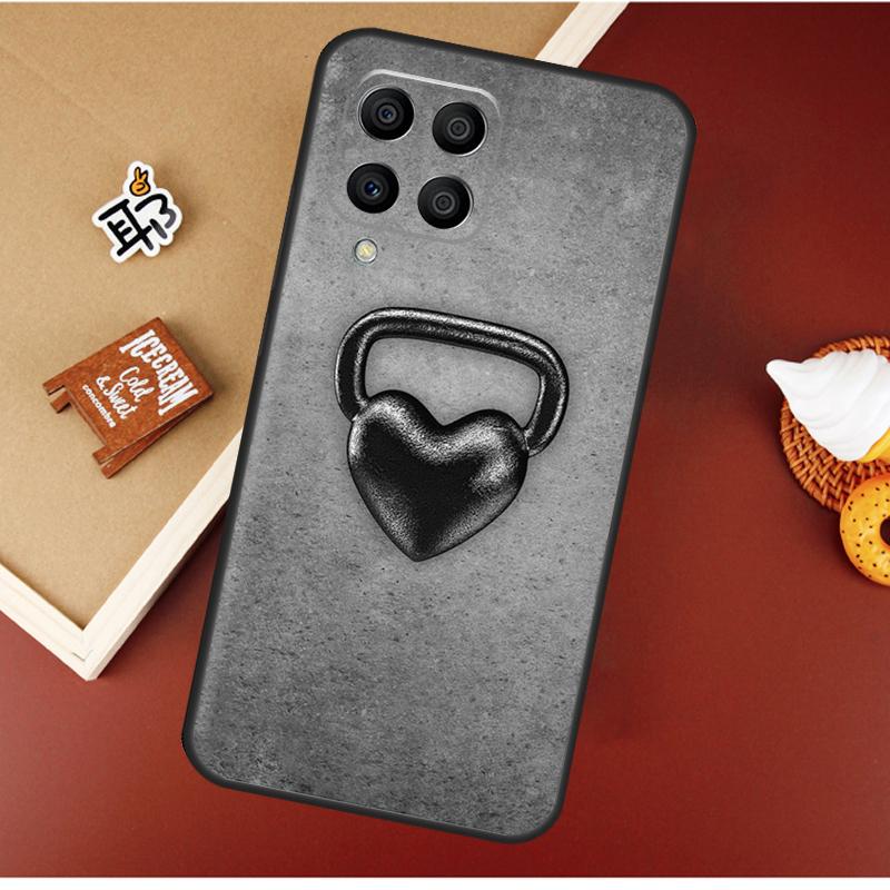 Bodybuilding Gym Fitness Case For Samsung Galaxy M13 M53 M51 M31 M11 M14 M34 M54 M12 M32 M52 M16 M36 M56 M15 M35 M55