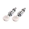 2Pcs Banjo Tuner Banjo Geared Machine Pearled Pegs Tuning 2 Head Tuner Tone Keys