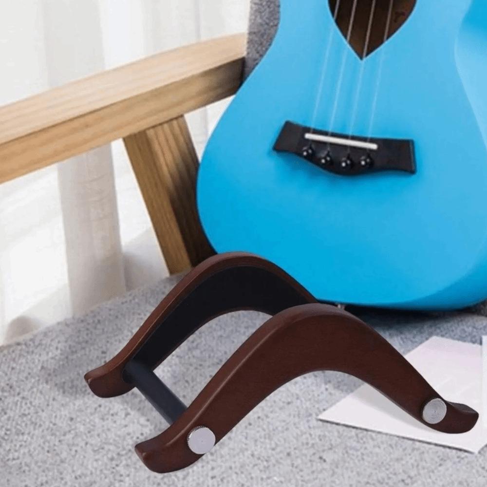 Stable Guitar Support Stand Wooden Electric Guitar Storage Rack Guitar Display Holder  Music Store