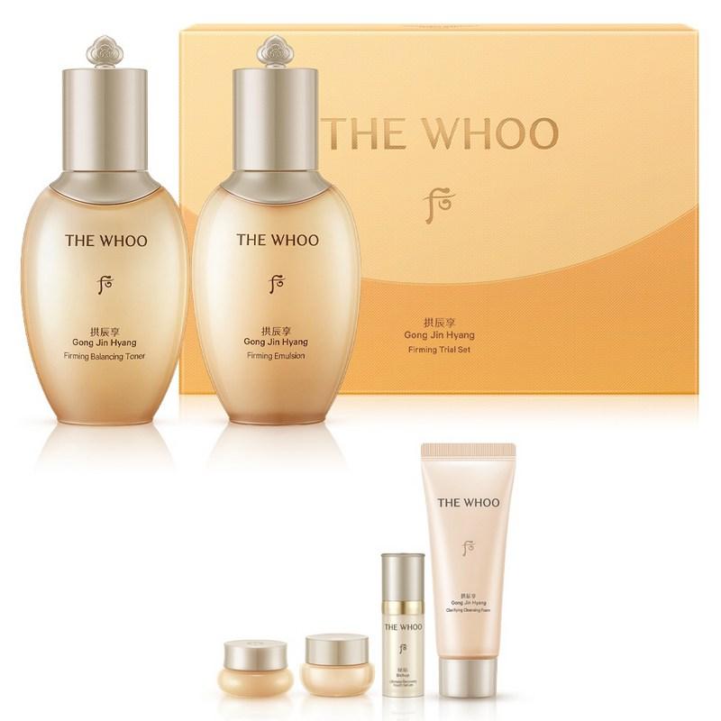 The Whoo Gongjinhyang Toner Bilanciante Elasticità Prova 50ml + Emulsione Elasticità 50ml Set, 1 Set