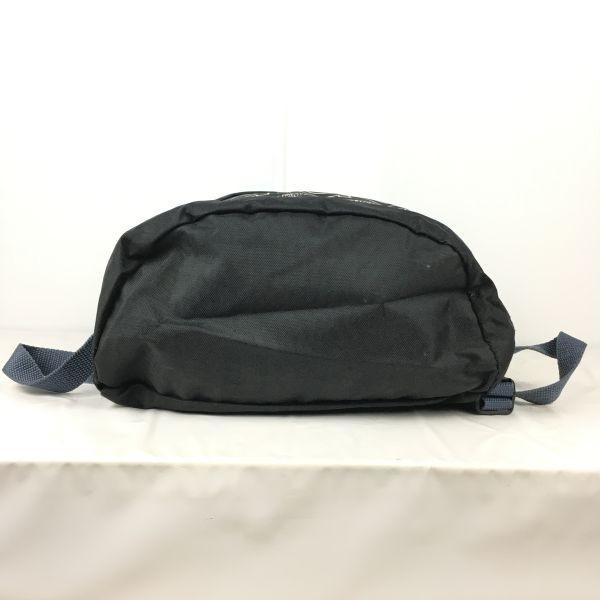 adidas Trefoil Backpack Black Nylon Material Separated Interior Design(USED)