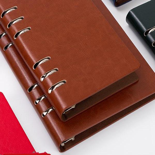 2024 A5 & B5 Loose-Leaf Business Notebook with Removable Ring Binder