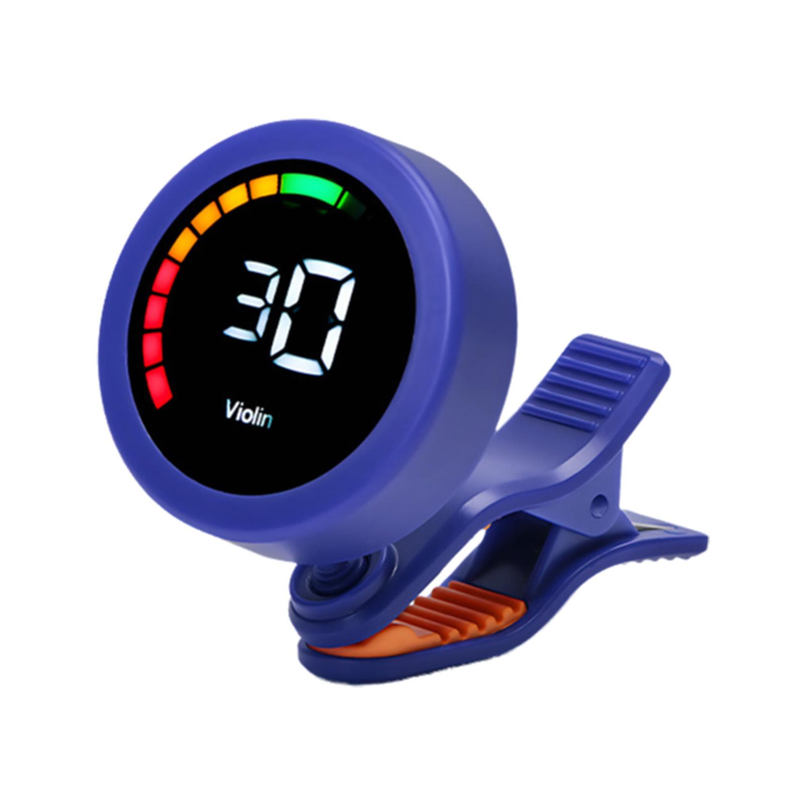 

Клипсовый тюнер для хроматической гитары, бас-гитары, скрипки, укулеле, цветной экран, портативный гитарный тюнер с вращающейся клипсой