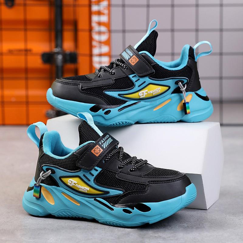 Boys Breathable Mesh Running Shoes – Summer 2025 Trend with Soft Sole for Casual Comfort 39