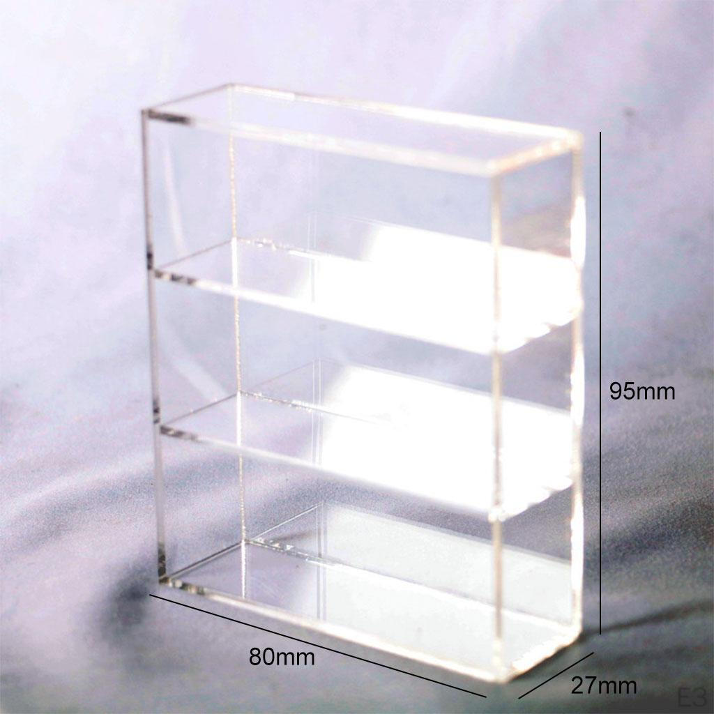 1//6 Dollhouse Furniture Shelf Three Layers Dessert Display for DIY Gardens