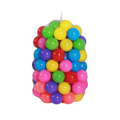 100PCS Outdoor Sport Ball Colorful Soft Water Swim Pool Ocean Wave Ball Baby Eco-Friendly Stress Air Ball Tent Toys for Children