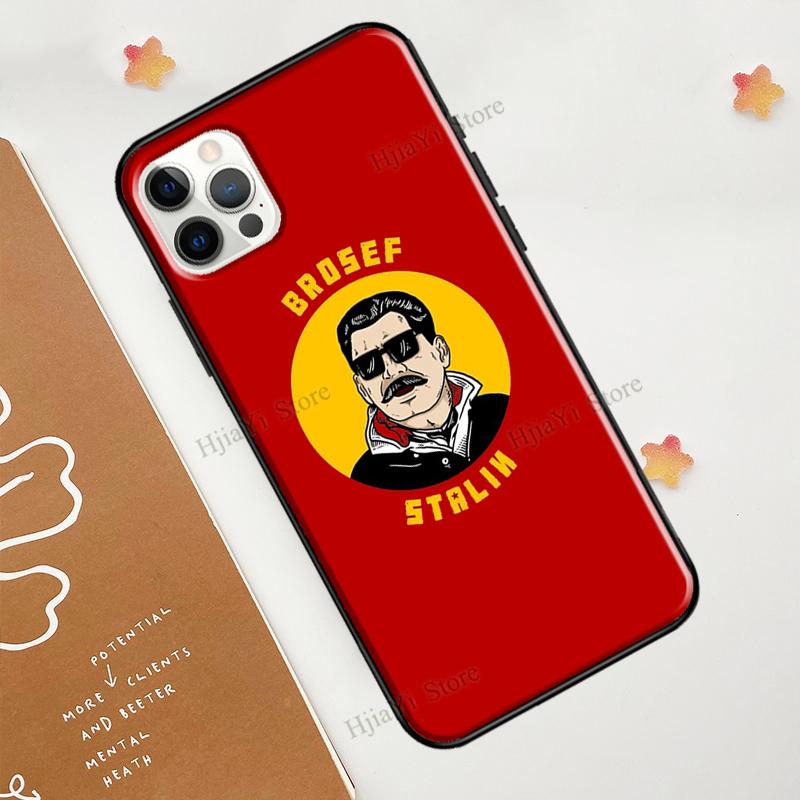 USSR Joseph Stalin For iPhone 12 13 mini 11 Pro Max Phone Case For iPhone 7 8 Plus X XR XS Max SE 2020 Coque