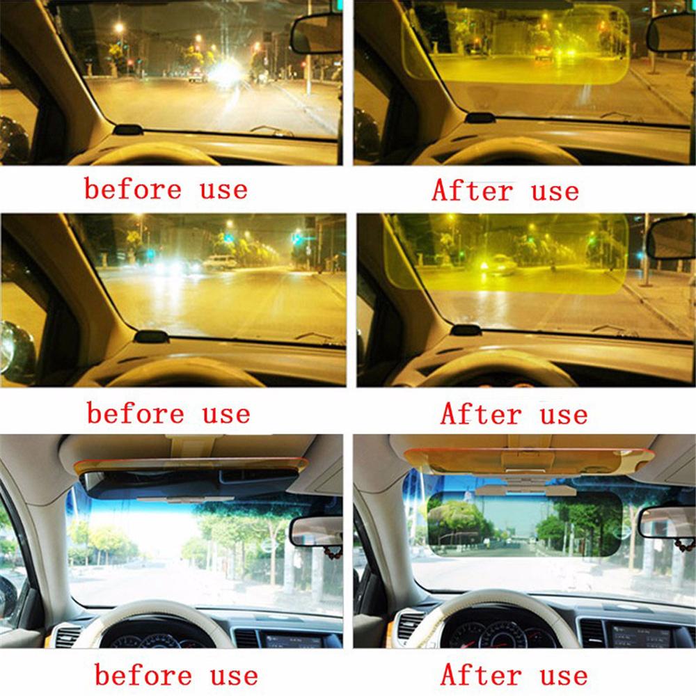 Car Sun Visor HD Anti-Glare Day Night Vision Mirror