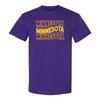 Minnesota Wave - Sport Football Kurzarm T-Shirt - Lila