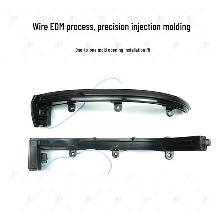 Volkswagen Tiguan 2019+ Rearview Mirror Sequential Turn Signal Light - Blue Edition