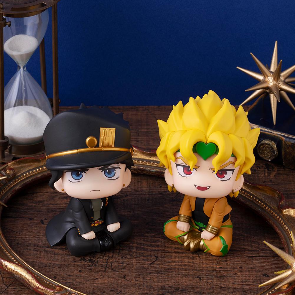 Dio Brando Action Figure JoJo Anime Jotaro Kawaii Look Figurine Collectible Model Doll Toy Gift Q Golden World Edition Up Poseable Articulated Scale