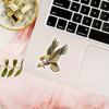 Traditional Eagle Sticker Decal, Trad Tattoo Style, Laptop Decal, Gift,