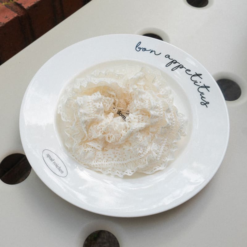 

Резинка для волос ISABEY с кружевом-рюшем (VKAZF7045) BK (Black)