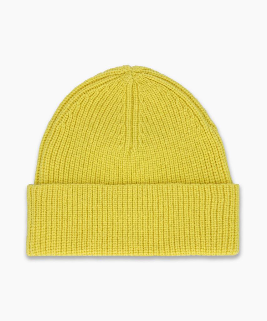 J.W.ANDERSON Logo Patch Wool Beanie - Bright Yellow / Kw1244Yn0365221