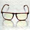 Handcrafted Leopard Rectangle Comfortable Integrated Nose Pads Full-rim Optical Glasses Frame Eyeglasses Eyeframe Eyewear