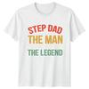 Step Dad The Unisex The Unisexs Tshirt Stepdad Fatherhood Fathers Day Gift For Him