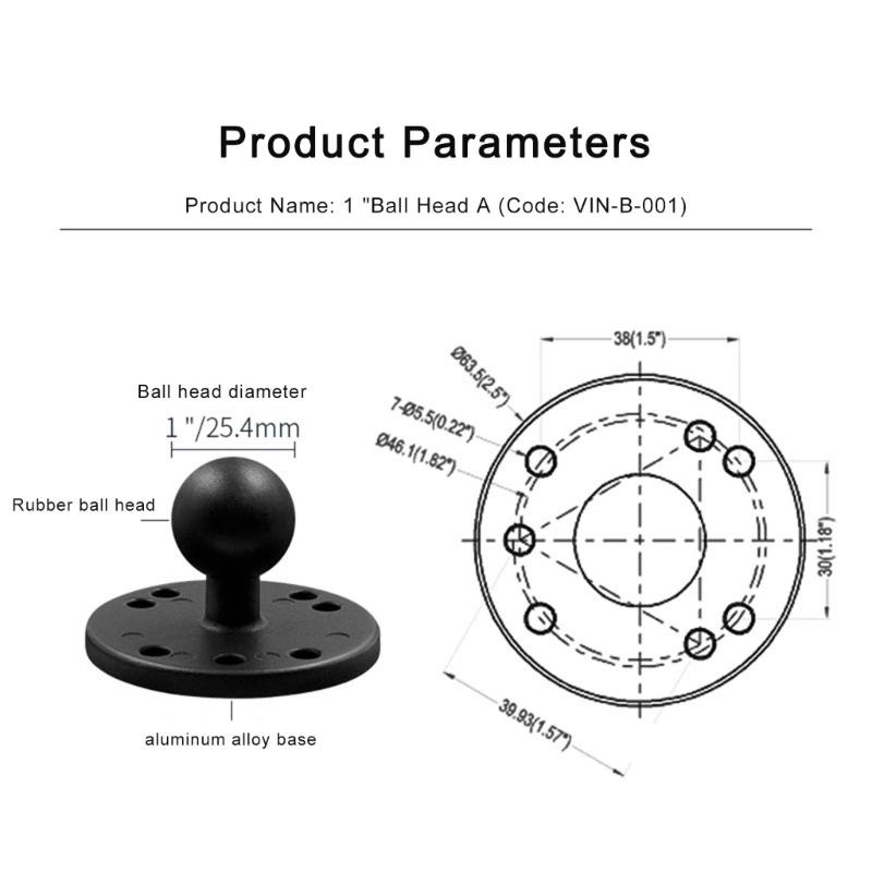 Universal Sonar Device Mount Plastic Metal Mixing Structure Quick Setup Adjustable Positioning Marine Equipment Bracket