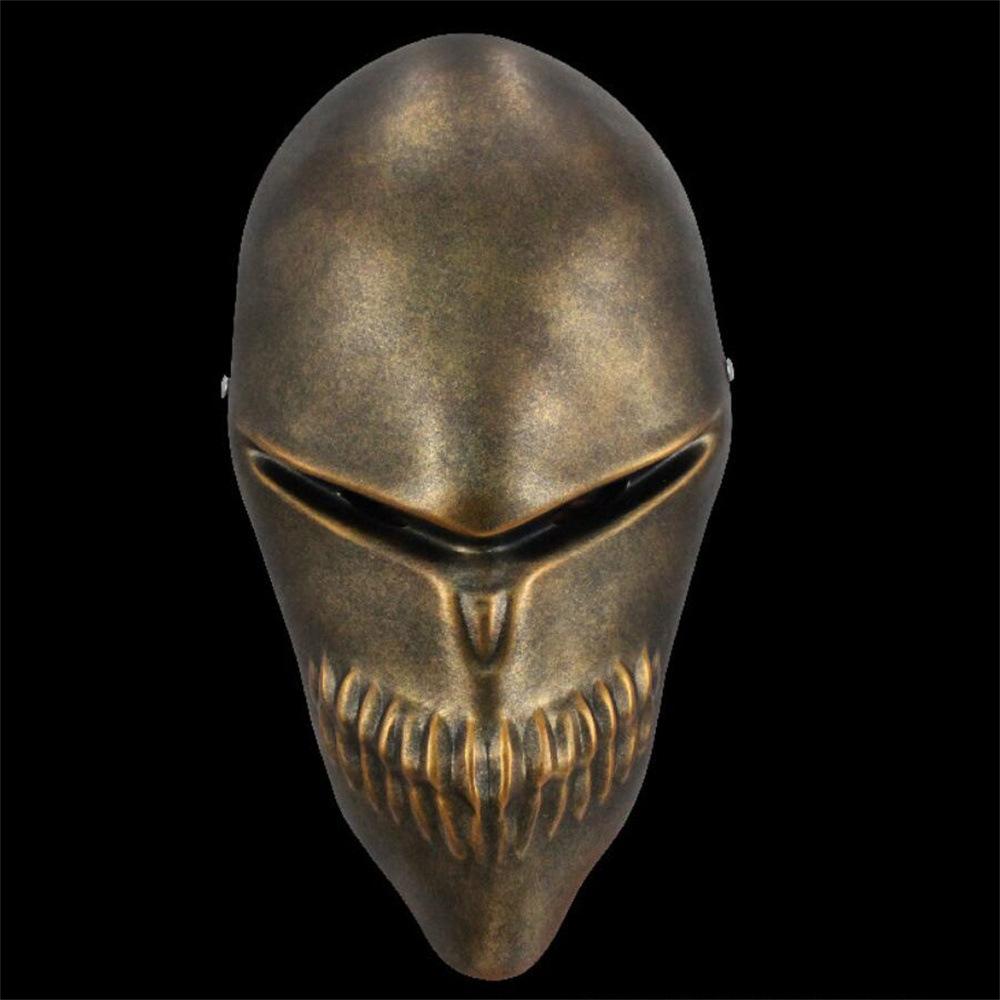 Silver Copper White Japanese Anime Reaper Bone Mask Halloween Cos Dress Up Resin Facial Mask New