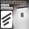 Led Solar Wall Light Bulb Lamp Exterior Intelligent Control 4leds/6leds/8leds Outdoor Cool White\Warm White Lights Wall-mounted