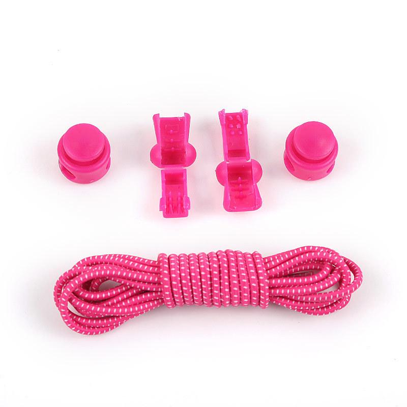 Elastic Stretch No-Tie Shoelaces: Colorful Round Laces for Adults & Kids