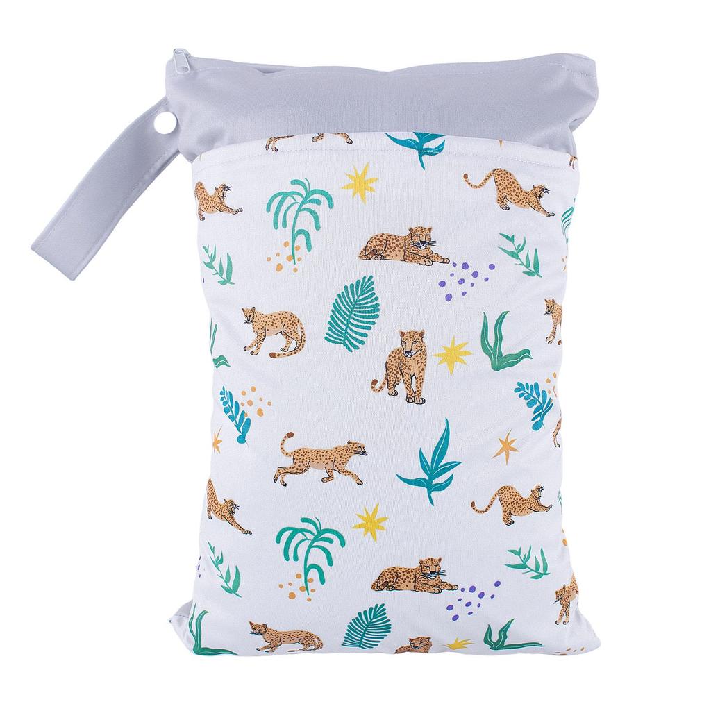 Cartoon Cute Waterproof Wet/Dry Separation Storage Bag (25x35cm) for Travel and Clothing