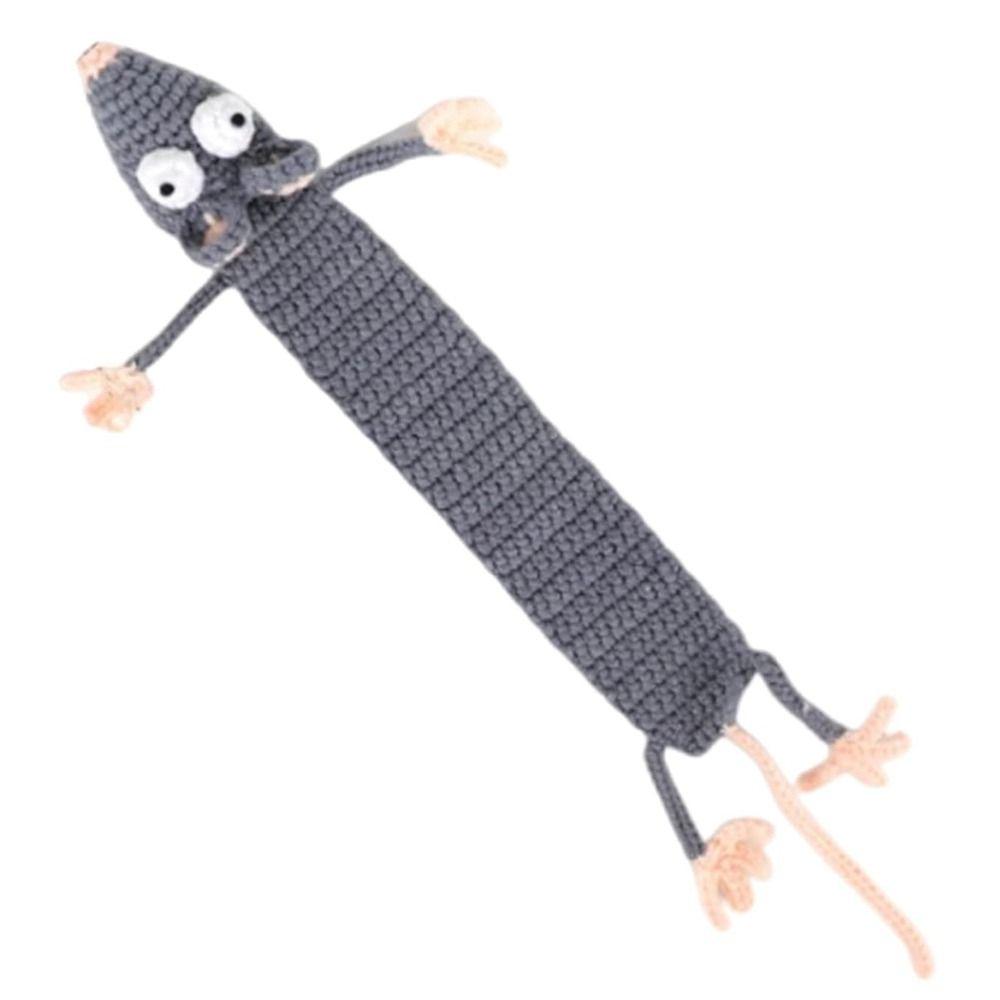 

Водонепроницаемая мультяшная закладка с животными, ручная вязка, маркер для страниц, для книголюба Style 2