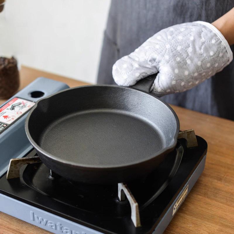 14Cm Cast Iron Skillet Non-Stick Mini Egg Frying Pan For Kitchen Cookware