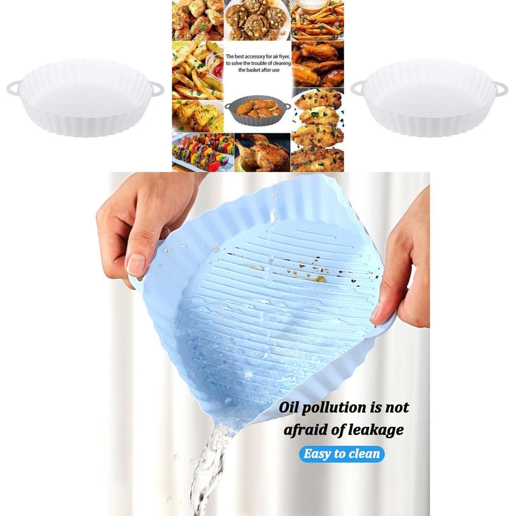 Air Fryer Silicone Pot Baking Accessories For Evenly Cooked Food