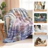 Anime Flannel Fashion Blanket – Double-sided Printed Cozy Sleeping Fashion Blanket