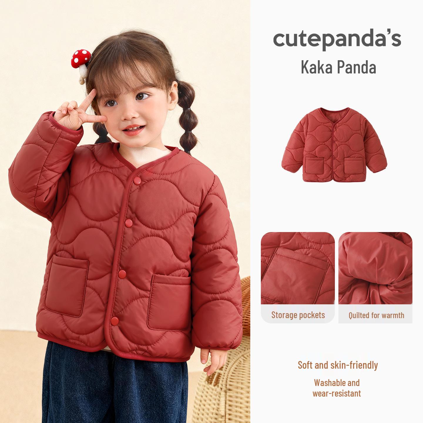 Kaka Panda Kids  Winter Cotton Jacket for Boys & Girls 90 cm