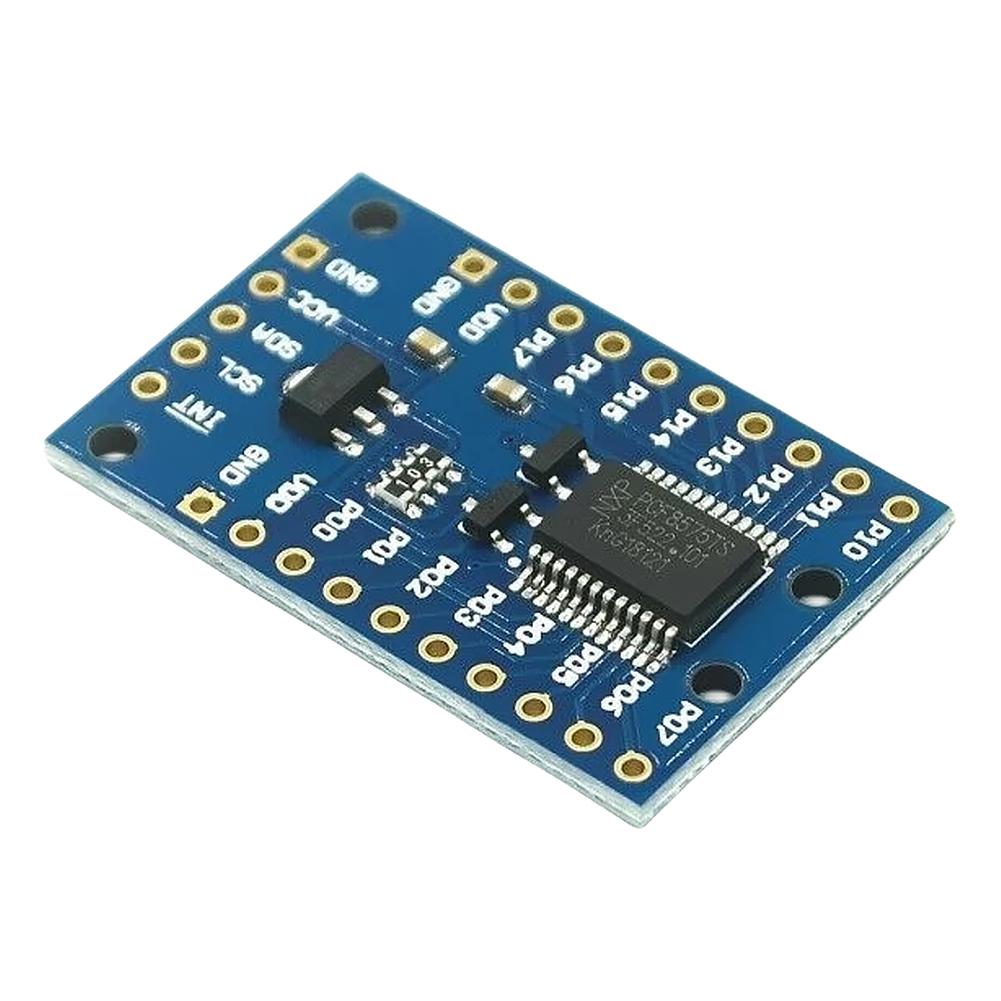 PCF8575 IO Expander Module I2C To 16IO Integrated Circuits I2C to 16IO IIC I2C I/O Extension Shield Module for Arduino