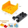 Big Building Blocks Construction Traffic Machinery Creativity Car Accessories Crane Excavator Bricks Toys For Children Baby Gift