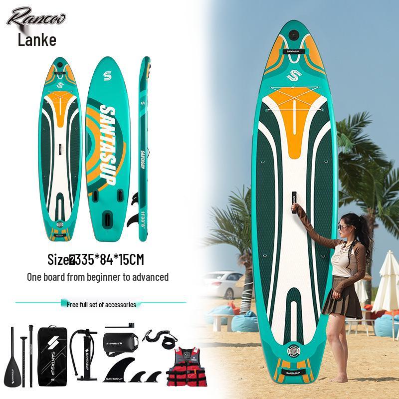 Lanko Inflatable Paddle Board - Universal PVC SUP for Surfing & Paddling