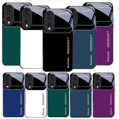 Artistic Geometry Style For Honor X5 Plus X30 X9c Smart X5b X9a X30 Max X50i 30 Pro 50 Pro 70 90Smart 200 Lite Glass Phone Case