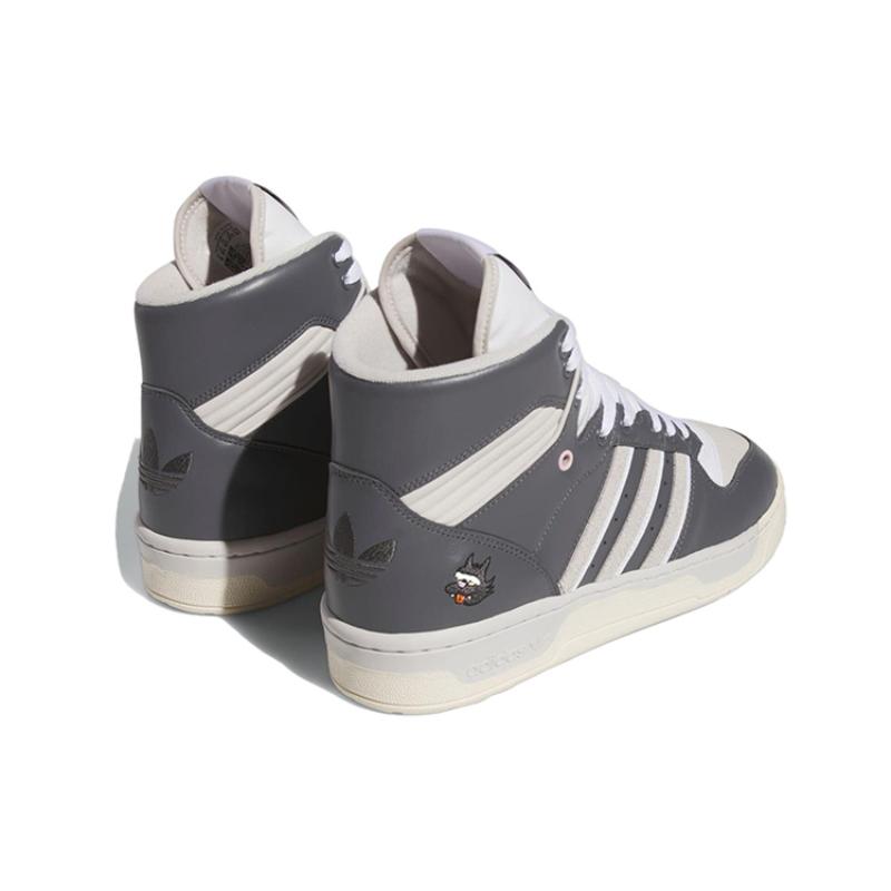 Adidas The Simpsons X Adidas Rivalry High 'Scratchy' Sneakers IE7565