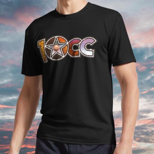 New Shirt 10cc cover Classic Logo Active T-Shirt Funny M