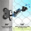 Smartphone Fence Mount Bracket For Live Streaming Adjustable Angle Action Camera Holder For Sports Record Baseball Softball