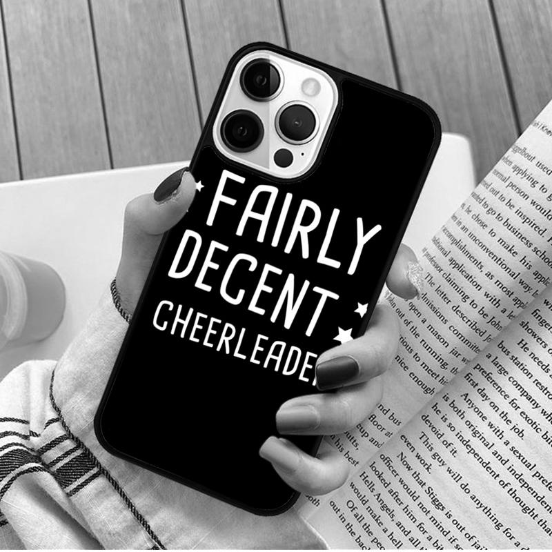 Cute And Funny Cheerleading Cheerleader Phone Case for iPhone 17 Air 16 15 14 12 13 PLUS 11 PRO MAX Cover